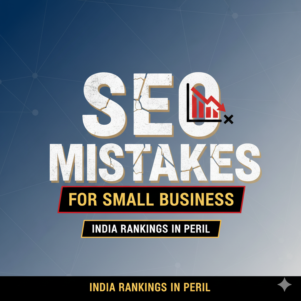 Deadly SEO mistakes that hurt small business rankings in India